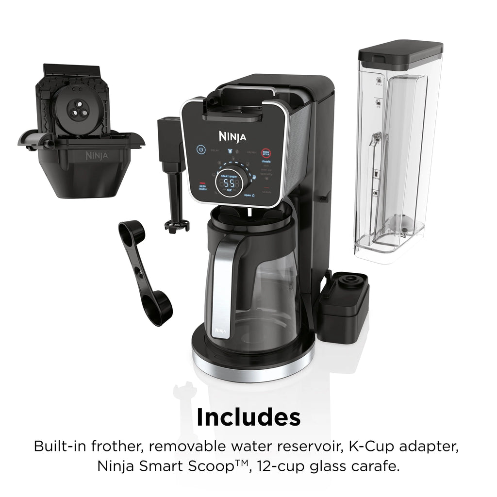 Ninja CFP300 DualBrew Specialty Coffee System, 12-Cup Drip Coffee Maker S172