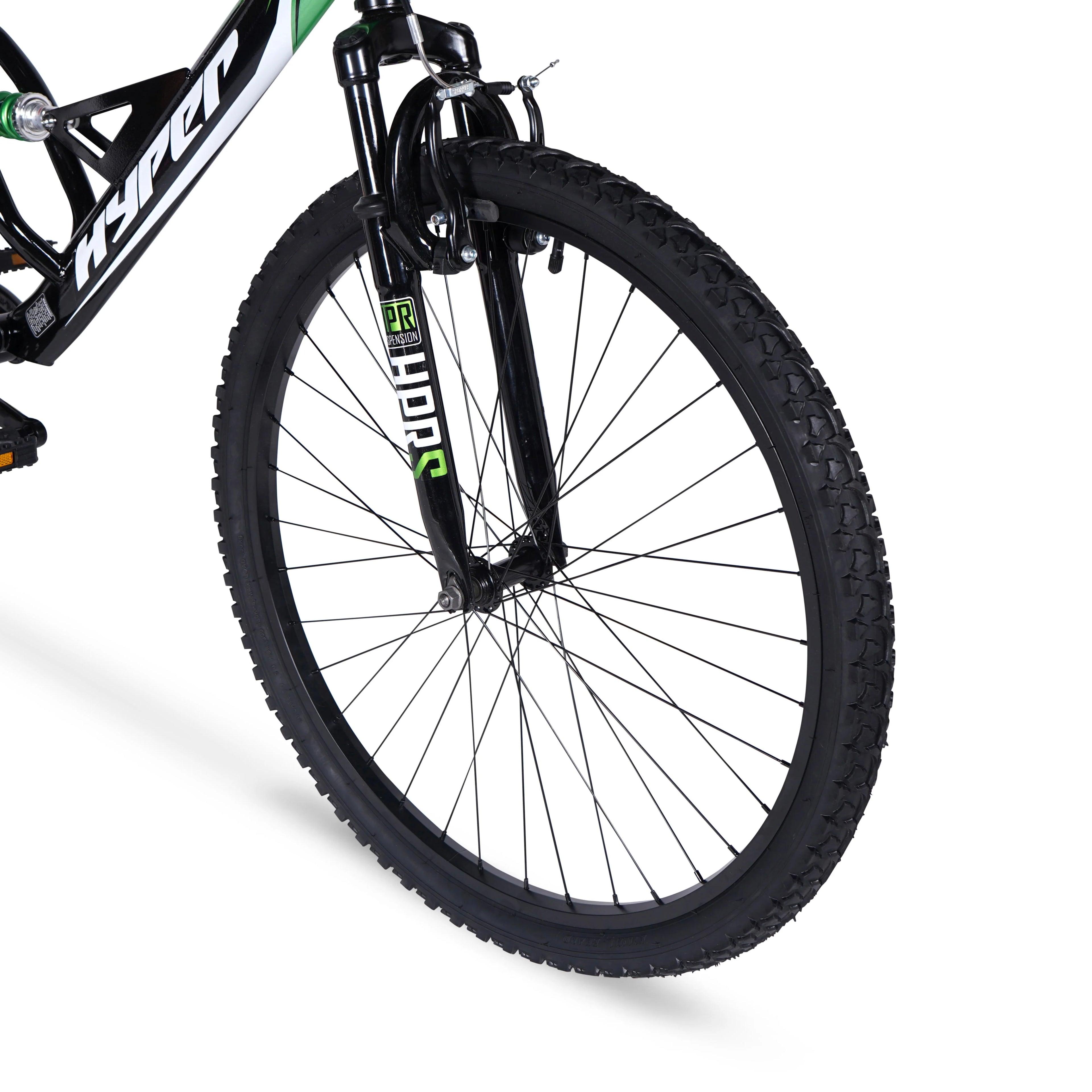 Hyper Bicycles Men's 26 Shocker Mountain Bike, Black/Red A719827