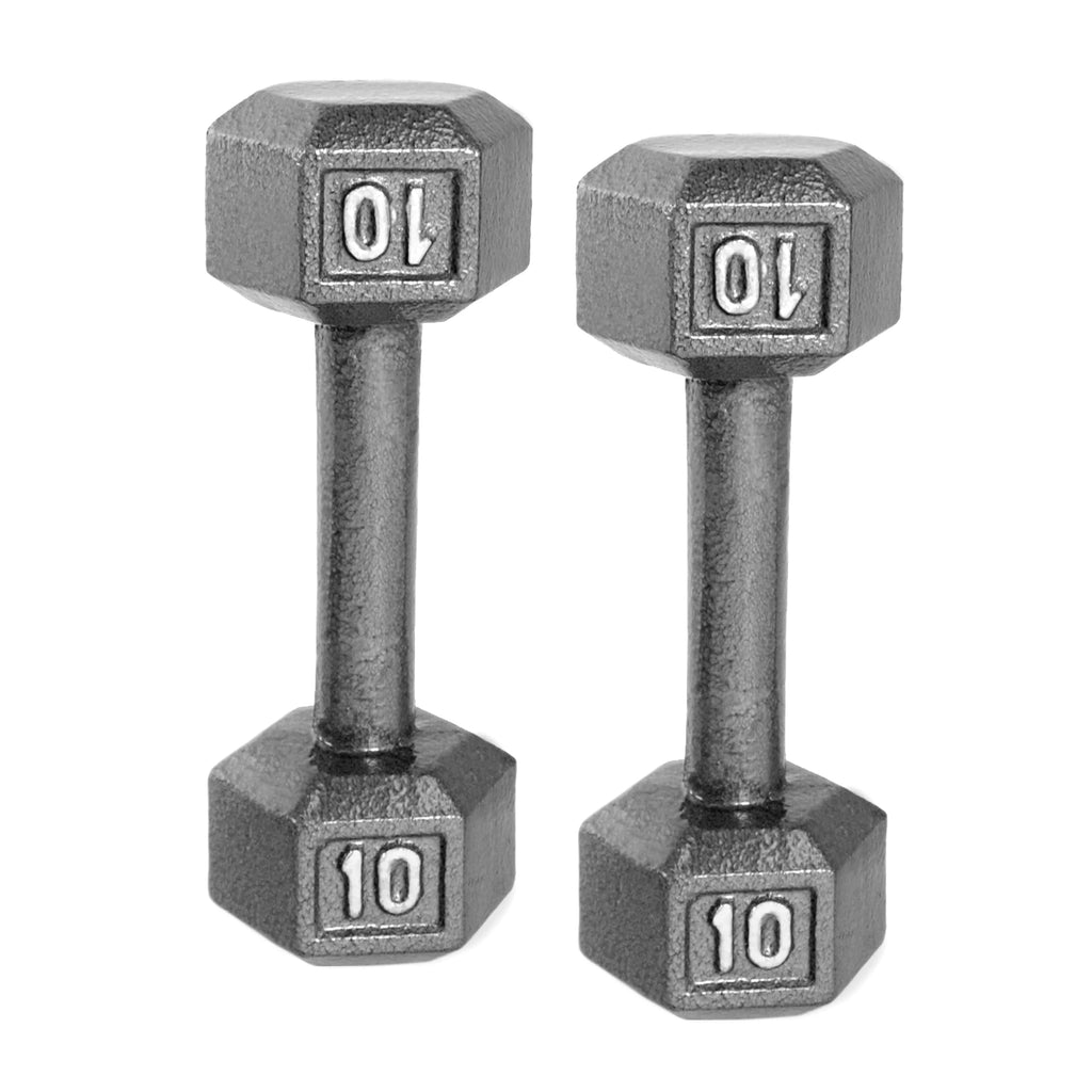 CAP Barbell Cast Iron Dumbbell 25 Lb Pair H734