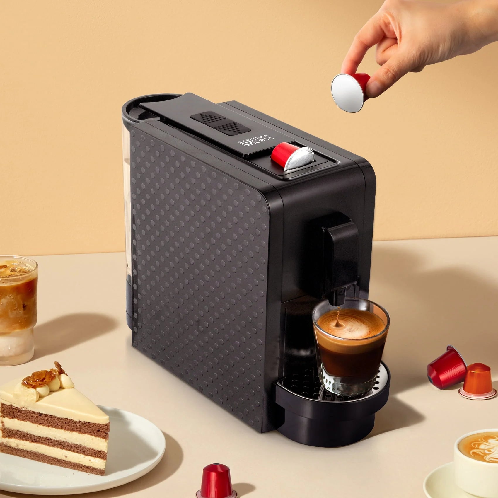 Ultima Cosa Presto Single Serve Pod Espresso Machine W83976