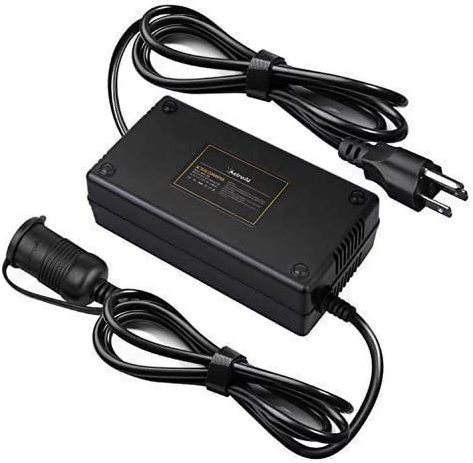 AstroAI AC to DC Converter, 15A/180W/8.25FT/110V to 12V Converter, Car Cigarette Lighter Socket AC/DC Power Supply Adapter Transformer for Inflator, Car Refrigerator, and Other Car Devices