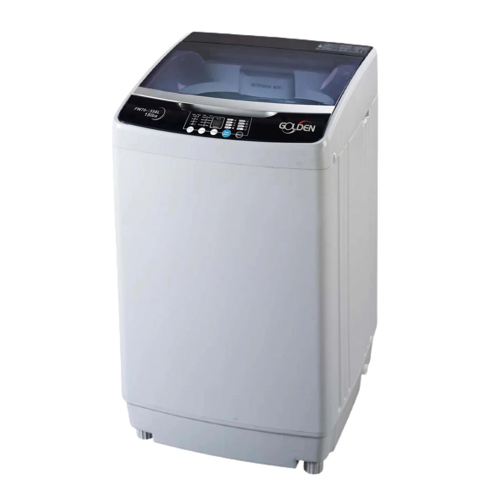 GOLDEN 15.4 lb Portable Washer Top Load with LED Display and Faucet Adapter T68893