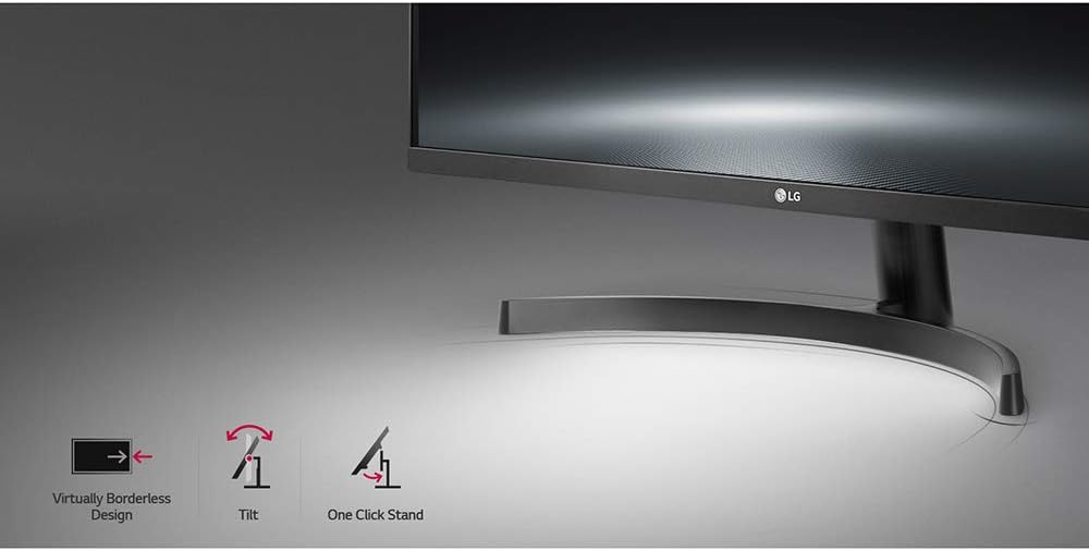LG 27QN600-B 27 inch QHD IPS Monitor with AMD FreeSync, HDR10 2 Pack U318