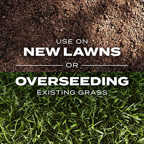 Scotts Turf Builder Rapid Grass Sun and Shade Mix, Grass Seed and Fertilizer, 16 lbs. V91162