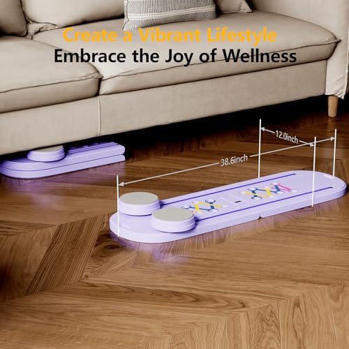 Pilates Reformer Board 6in1 Foldable Ab Core Trainer (Purple) X213
