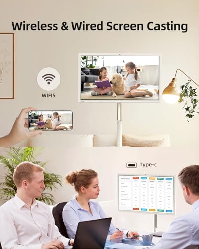 32 Inch 4K Smart Monitor with Google TV, Dolby Audio, HDR, KVM, USB-C 65W PD C7046