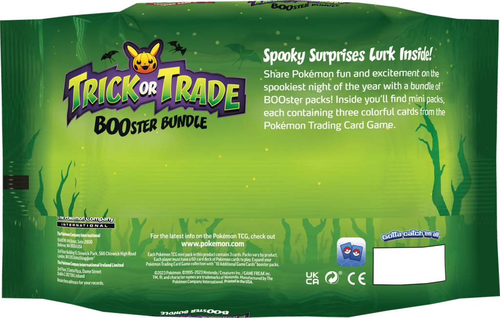 Pokemon Trading Card Game 2023 Trick or Trade Booster Bundle 2 Pack R37700