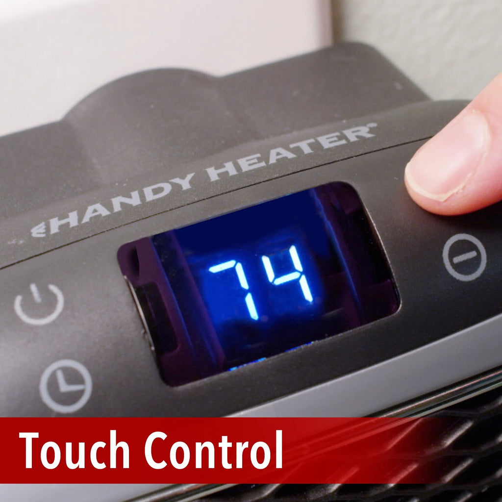Handy Heater Turbo Personal Electric Ceramic Space Heater, 800 Watts S543227