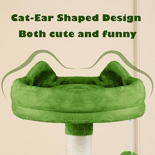 Yaheetech 62.5in Cat Tree with Platform & Hammock, Dark Gray L747397