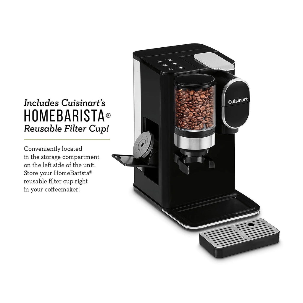 Cuisinart Grind & Brew Single-Serve Coffeemaker, Black, DGB-2 S5114