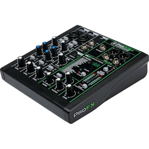 Mackie ProFX10 Go 10-channel Battery-powered Mixer with USB and Effects V810787