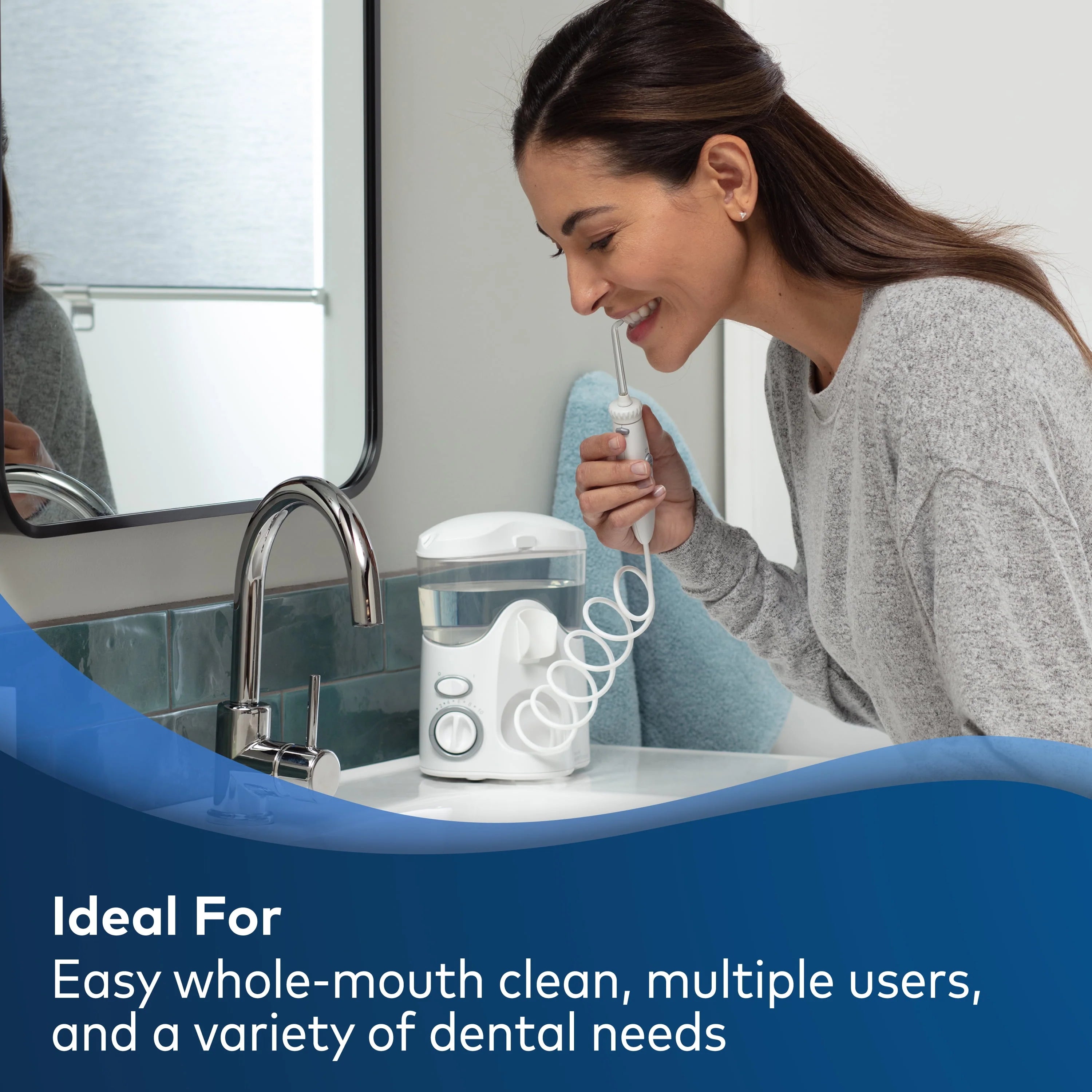Waterpik Ultra Countertop Water Flosser, White E190