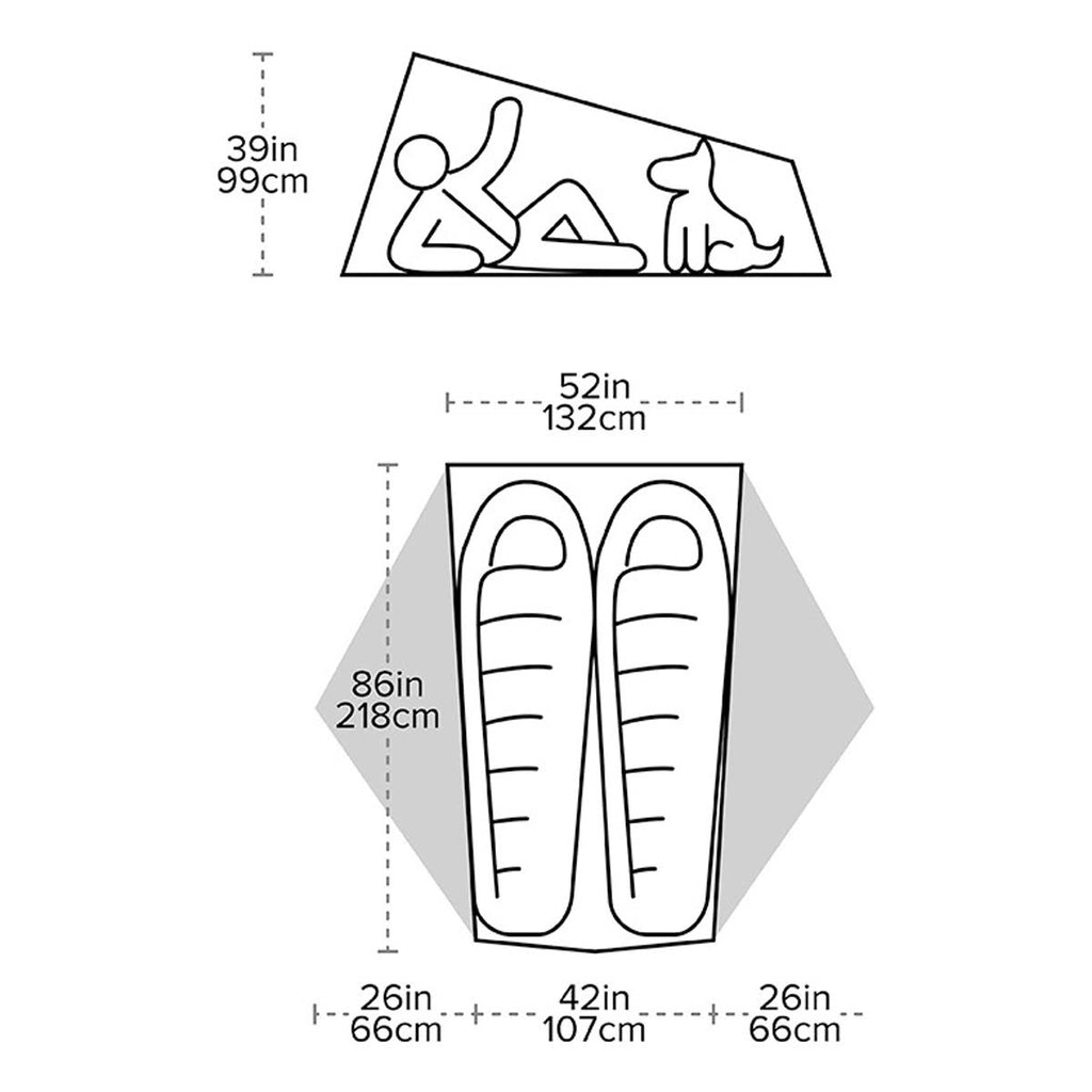 Big Agnes Tiger Wall UL2 Bikepack Tent B622