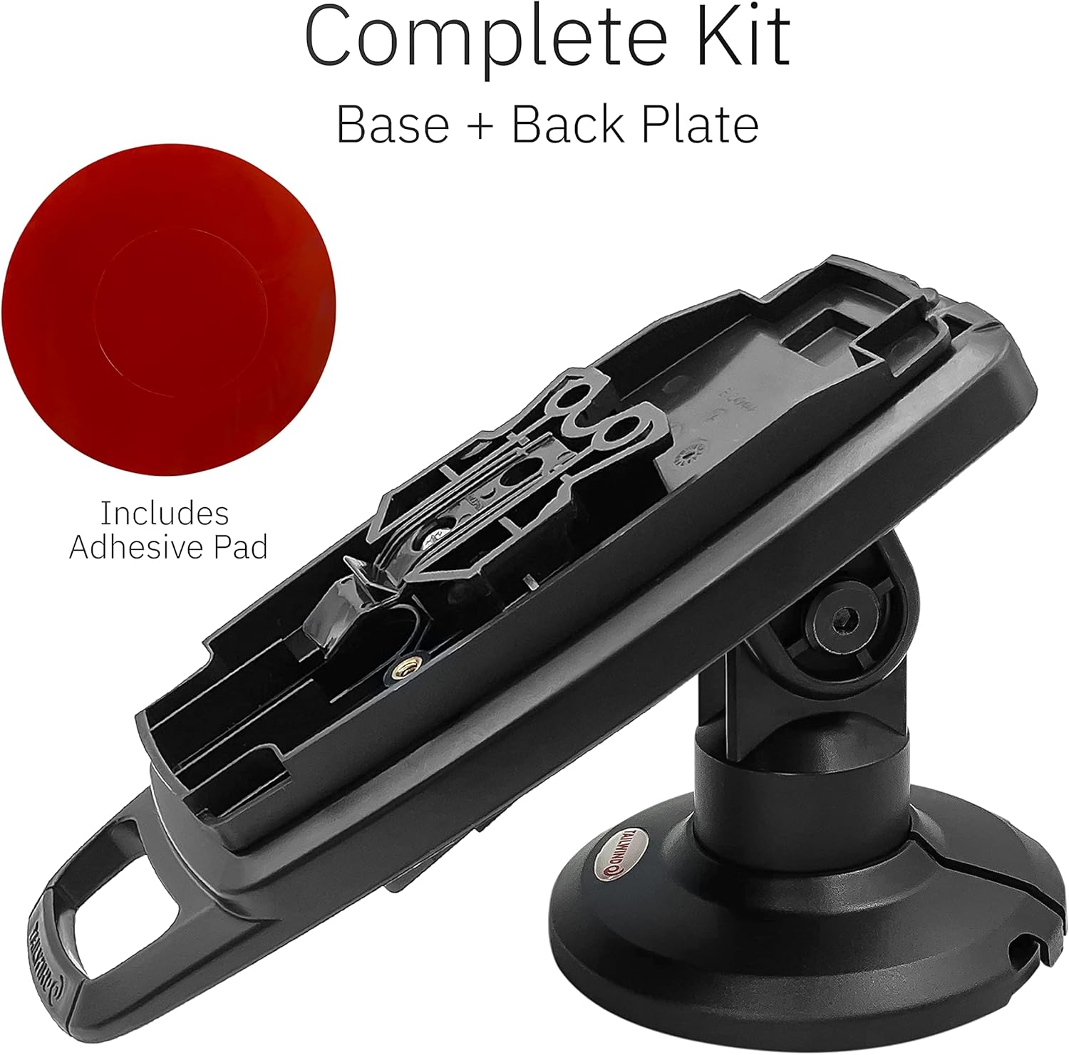 ENS Tailwind Ingenico 3" Latch and Key Lock Terminal Stand, Black W781460