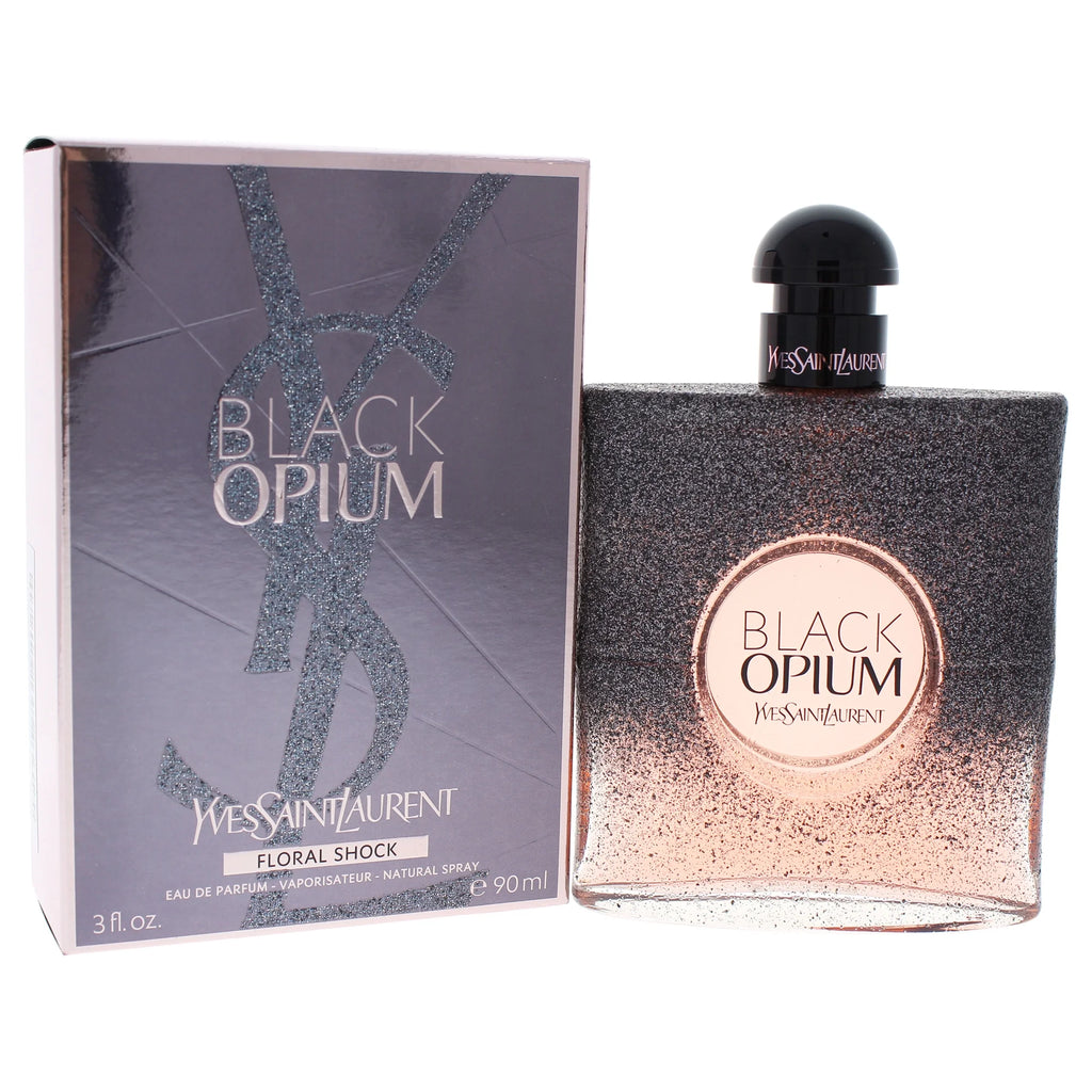 Yves Saint Laurent Black Opium Floral Shock Eau de Parfum for Women, 3 oz M345