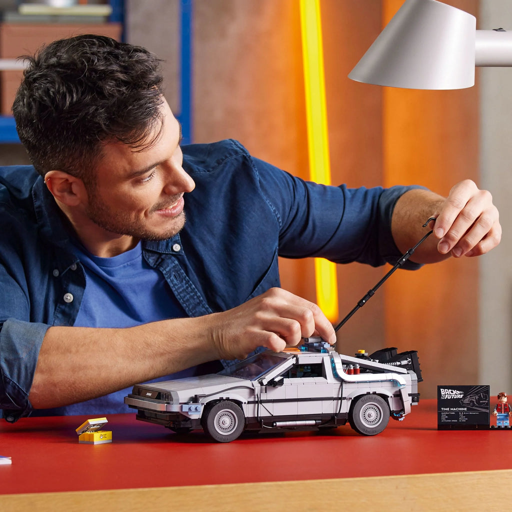 LEGO Icons Back to the Future Time Machine 10300 Building Kit Q811751