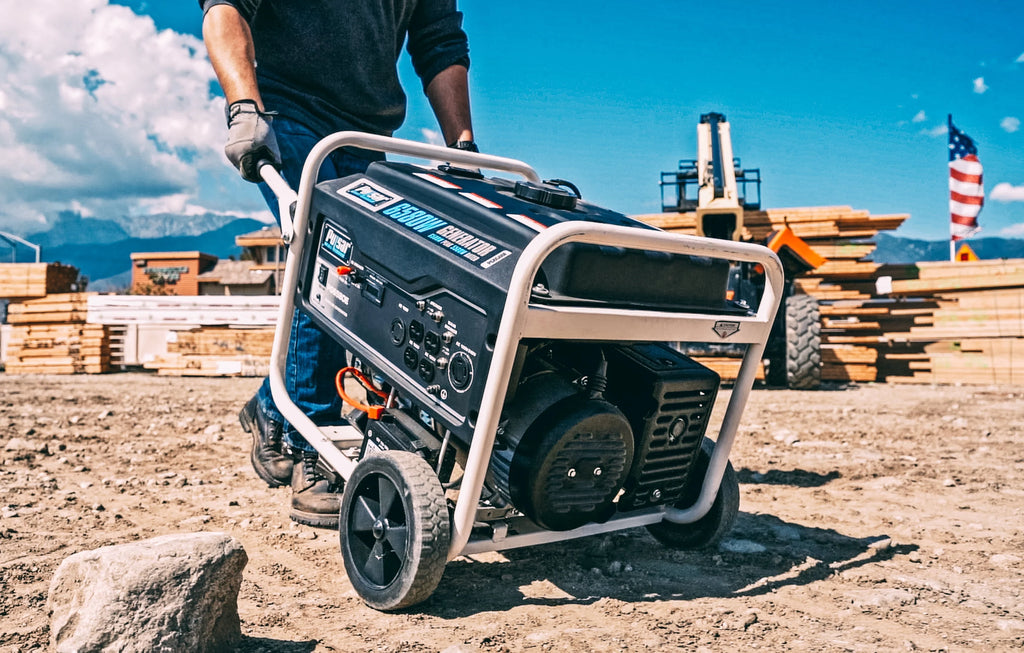 Pulsar 6580-Watt Portable Generator with Electric Start T170