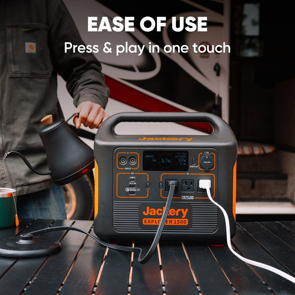 Jackery Explorer 1500 Portable Power Station 1534Wh H37946