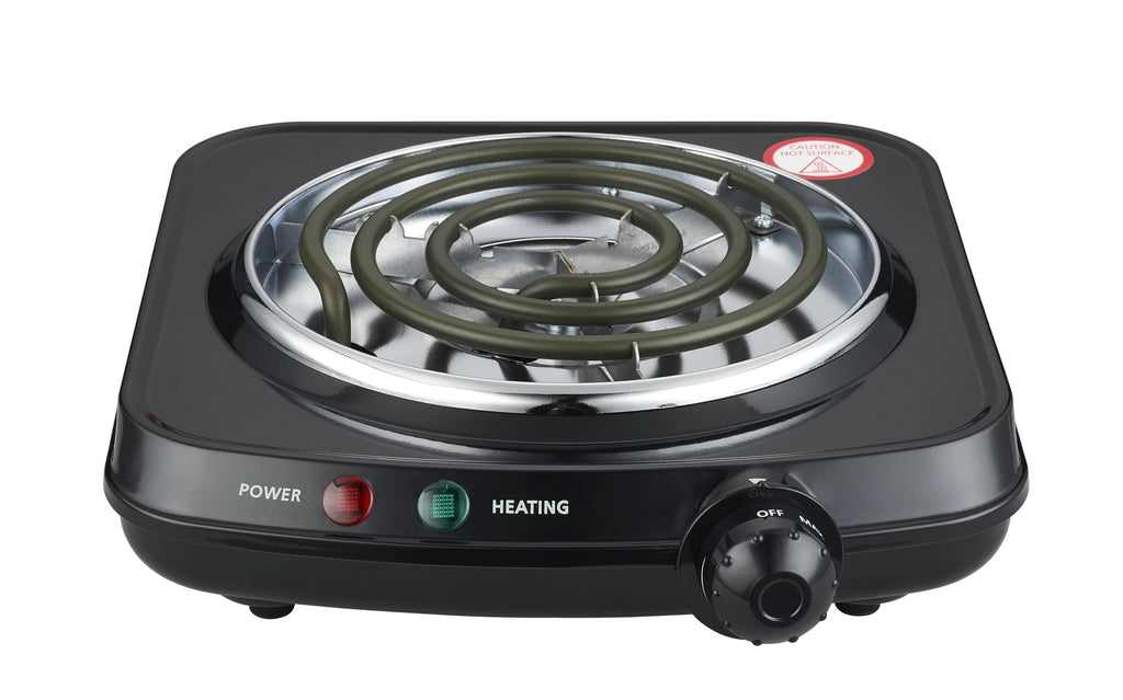 Mainstays Single Burner, 1100W Portable Electric Cooktop F59236