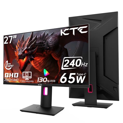 32 Inch 4K Smart Monitor with Google TV, Dolby Audio, HDR, KVM, USB-C 65W PD C7046