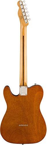 Squier Classic Vibe 70s Thinline Telecaster Electric Guitar Natural Maple Fingerboard W3907
