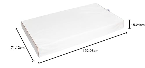 Graco 6-Inch Dual-Comfort Crib & Toddler Mattress, GREENGUARD Gold Certified V830838