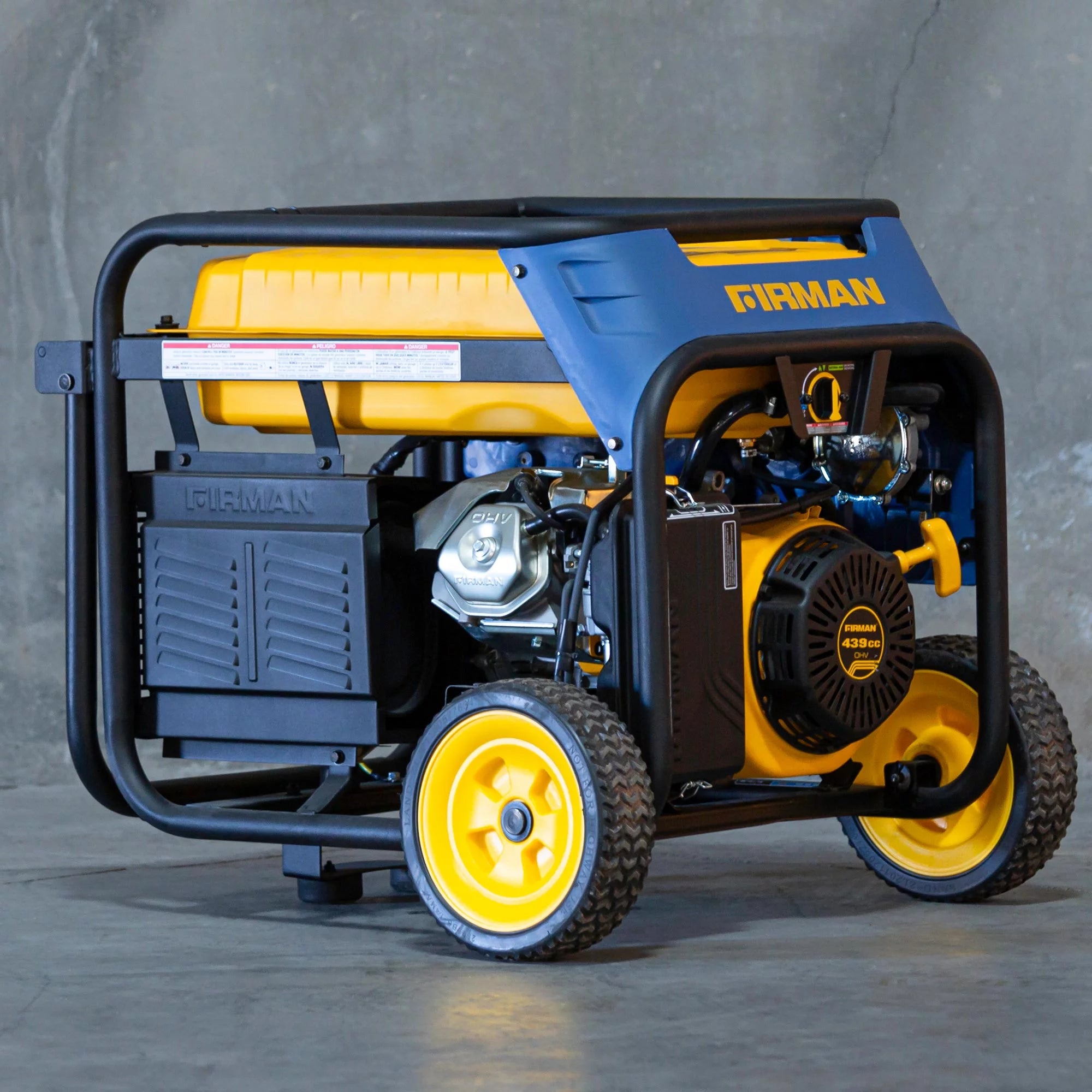 FIRMAN T08071 10000-Watt Tri Fuel Portable Generator with Electric Start T8928