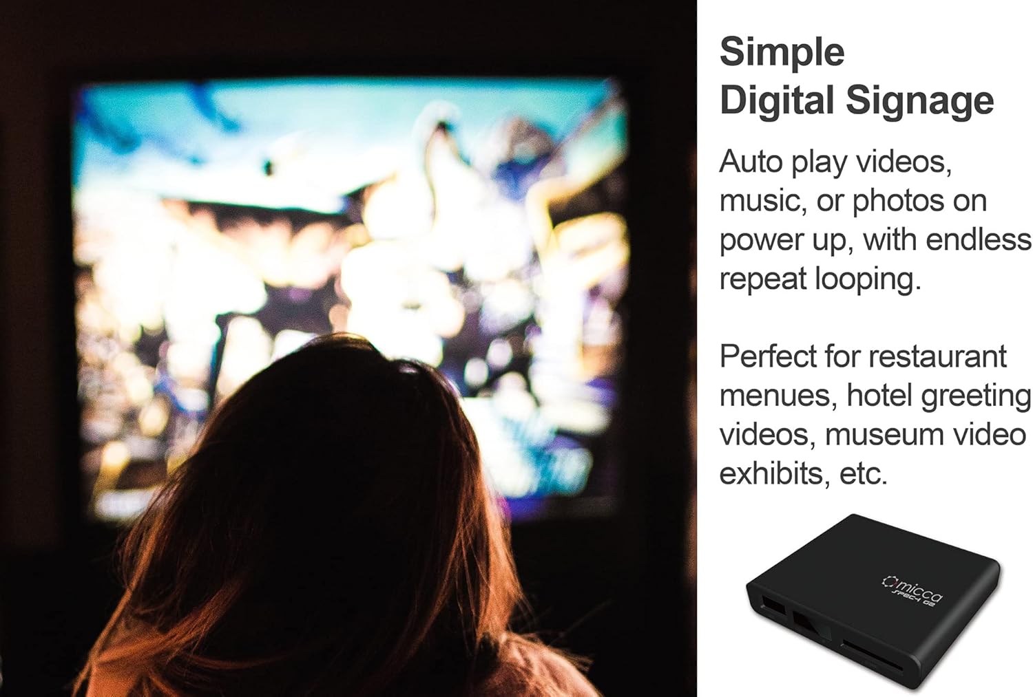Micca Speck G2 1080p Portable Media Player for USB and SD Cards, 2-Pack Y156