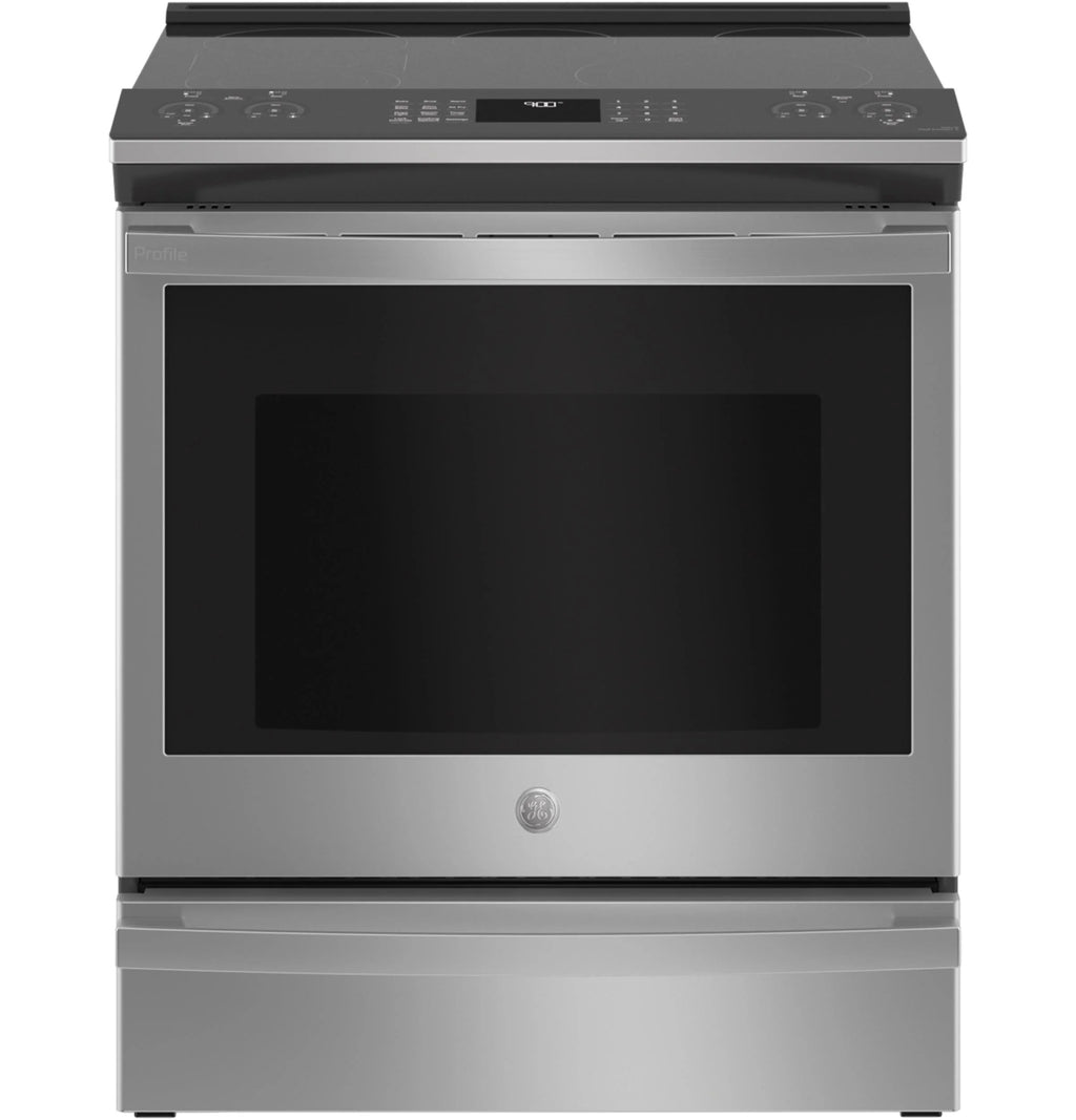 GE Profile PSS93YPFS 5.3 Cu. Ft. Smart Stainless Electric Convection Range