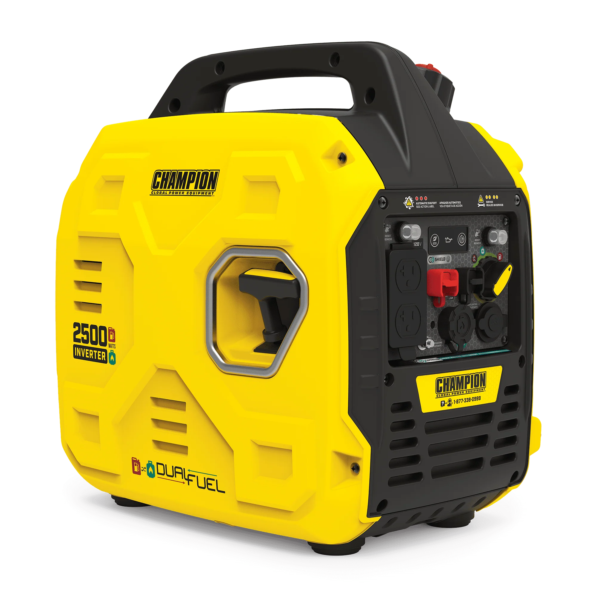 Champion Power Equipment 2500-Watt Ultralight Dual Fuel Inverter Generator O8532