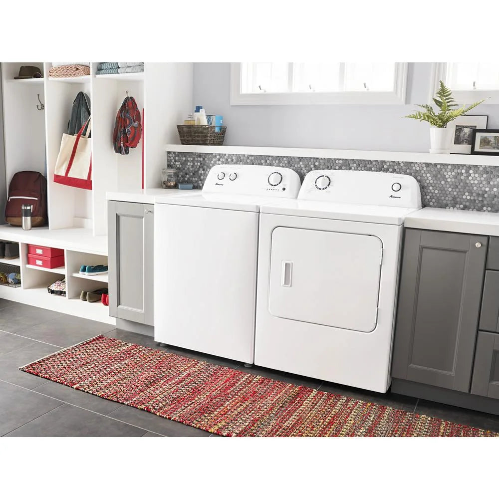 Amana 3.5 cu ft Top Load Washer with Dual Action Agitator, White E344798