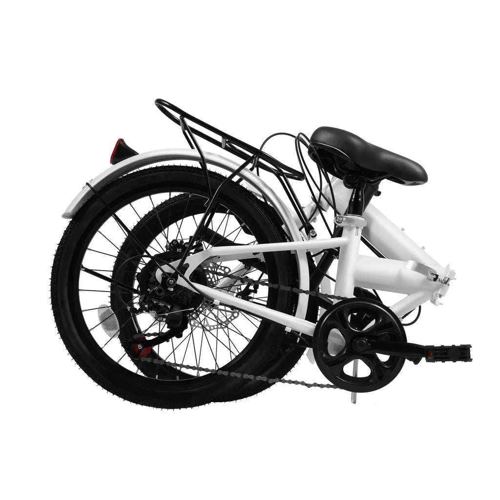20-inch 7-Speed Folding Bike Urban Commuter Bicycle E555