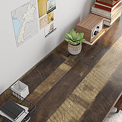 Livelynine 24x394 Wood Floor Contact Paper Waterproof Peel and Stick Vinyl Flooring Roll Y31303