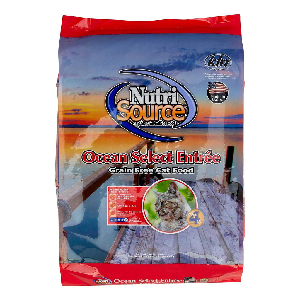 NutriSource Grain Free Ocean Select Cat Food