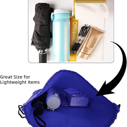 GoodtoU 40 Pack Drawstring Backpacks Waterproof Nylon Cinch Bags for School Gym N792
