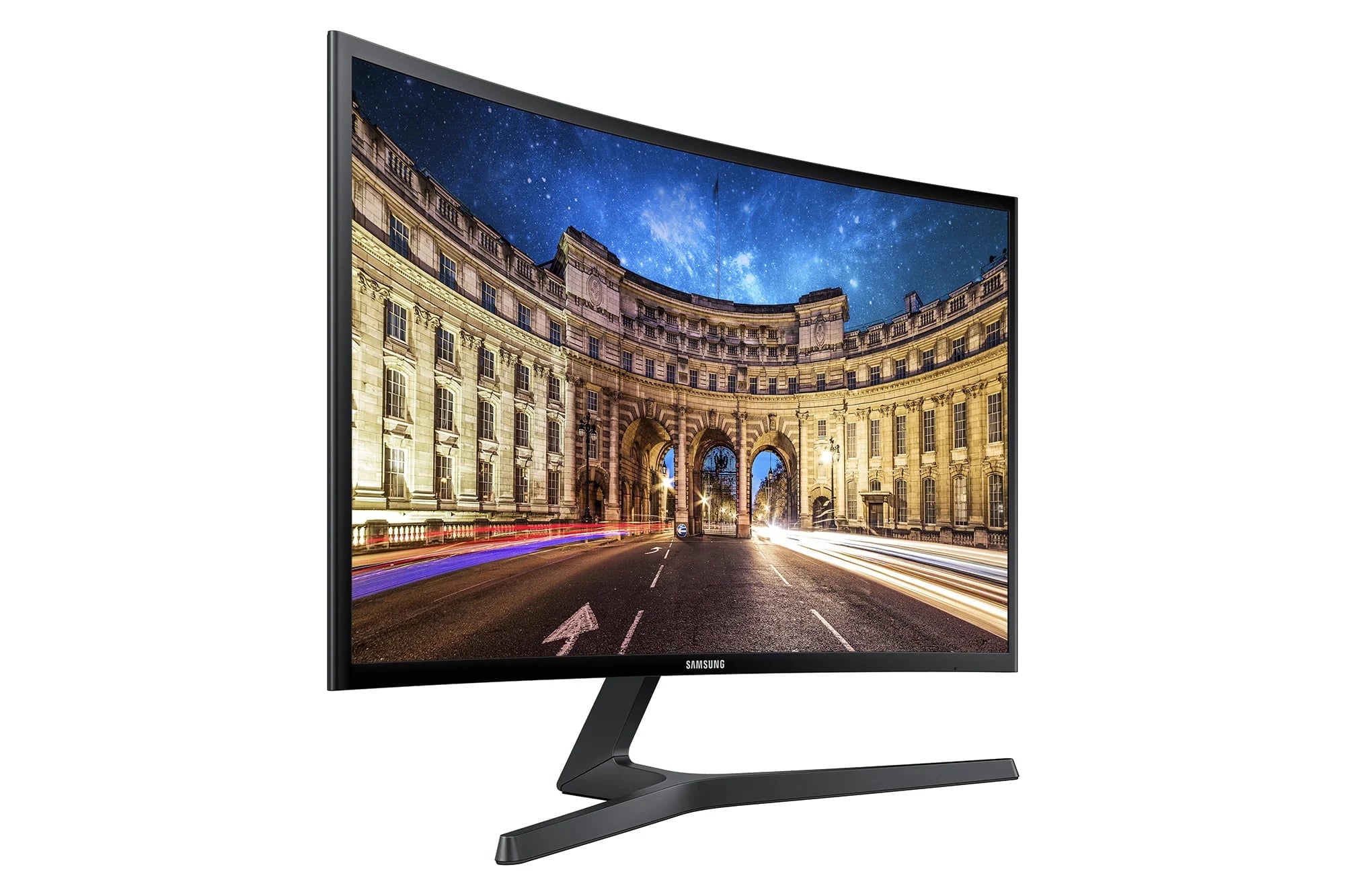 SAMSUNG 27" Curved 1080p HD LED Monitor T183