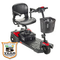 Drive Medical - Spitfire Scout 3 Transportable Mobility Scooter (12 AH Battery) Including Extended 5-Year Warranty