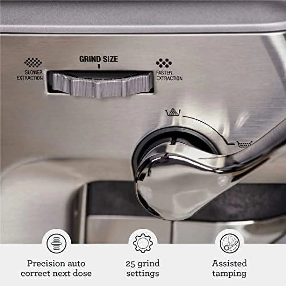 Breville Barista Express Impress Espresso Machine, Stainless Steel R27772