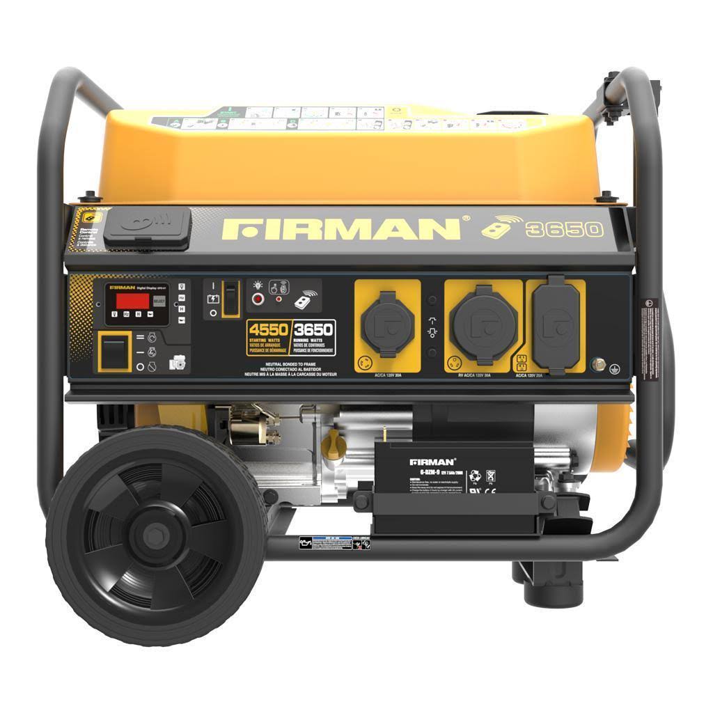 Firman P03608 4550/3650 Watt Gas Generator with Remote Start M6775