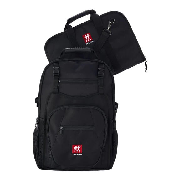 ZWILLING Nylon Backpack with Knife Roll Insert, Storage Series