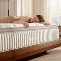 Queen Size Mattress, 12 inch Queen Cooling Gel Memory Foam Mattresses for Pressure Relief, Medium Firm Hybrid Mattress in a Box, CertiPUR-US Certified