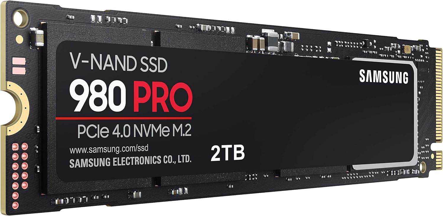 980 PRO SSD 2TB PCIe NVMe Gen 4 M.2 Internal Solid State Drive E1449