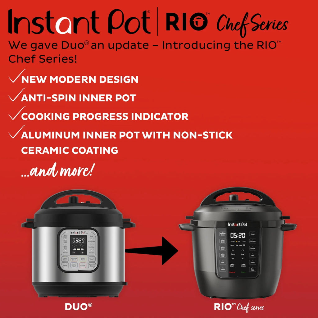 Instant Pot RIO Chef Series 6 Qt Pressure Cooker Y183352