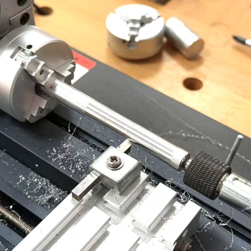 Mini Metal Lathe Machine 36W 20000 RPM Benchtop for Woodworking X548321