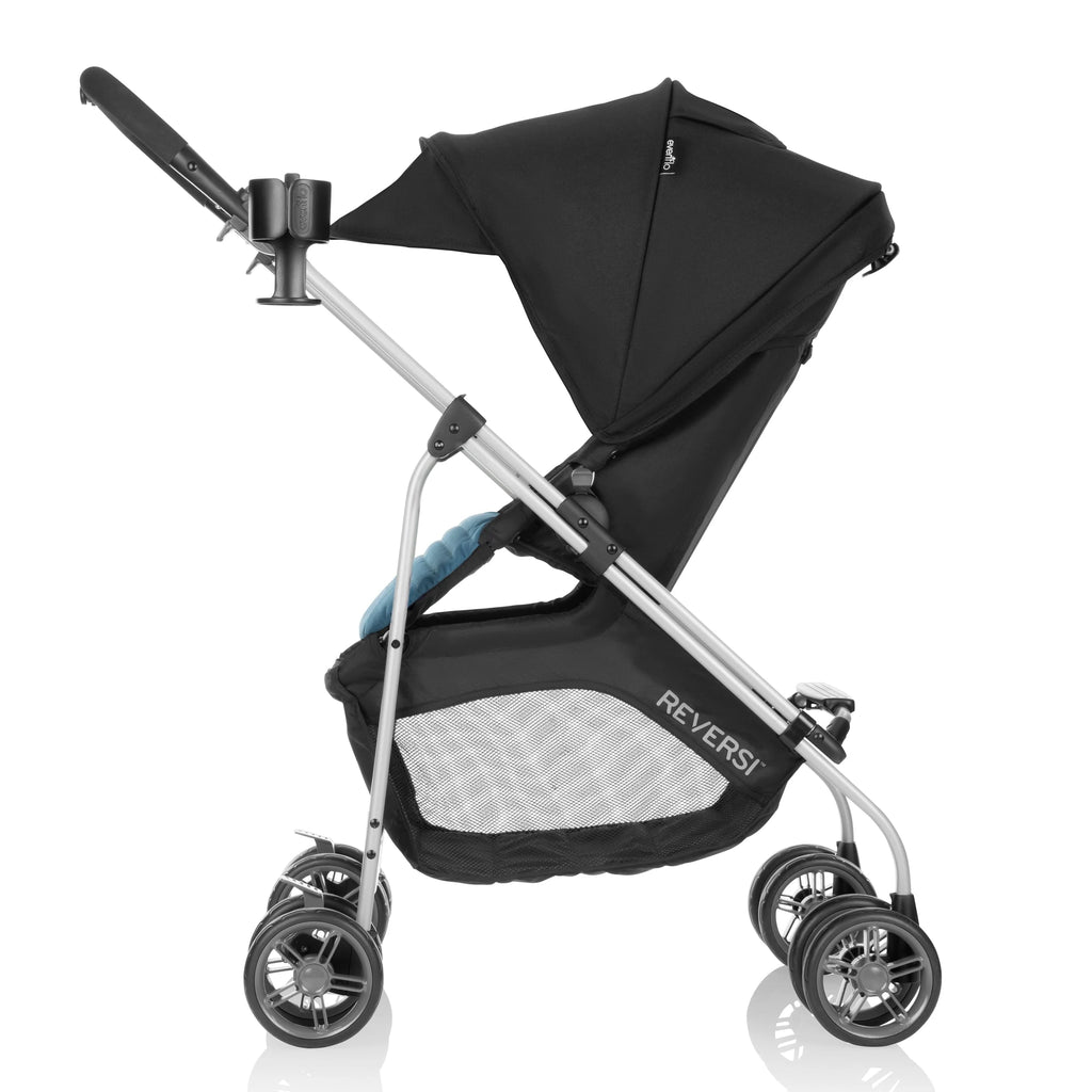 Evenflo Reversi Lightweight Reversible Stroller, Altair Black F135961