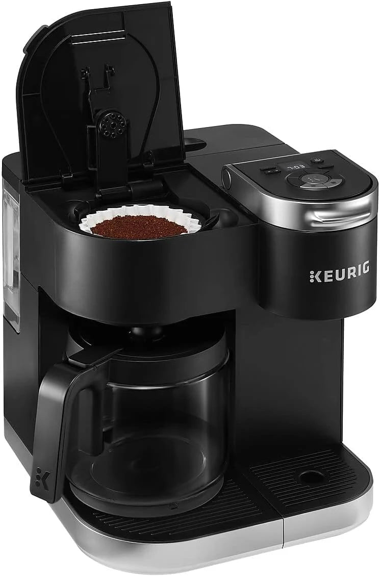 Keurig K-Duo Single Serve K-Cup Pod & Carafe Coffee Maker, Black C856