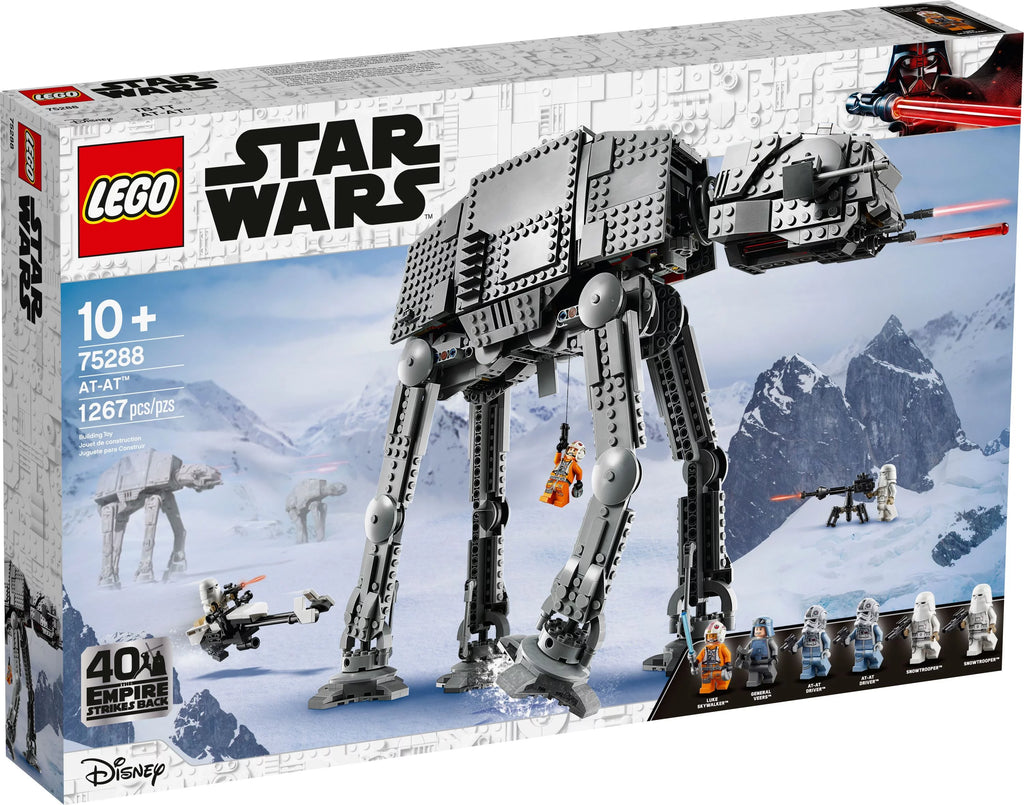 LEGO Star Wars AT-AT Walker 75288 Building Toy, 40th Anniversary Set Y514596