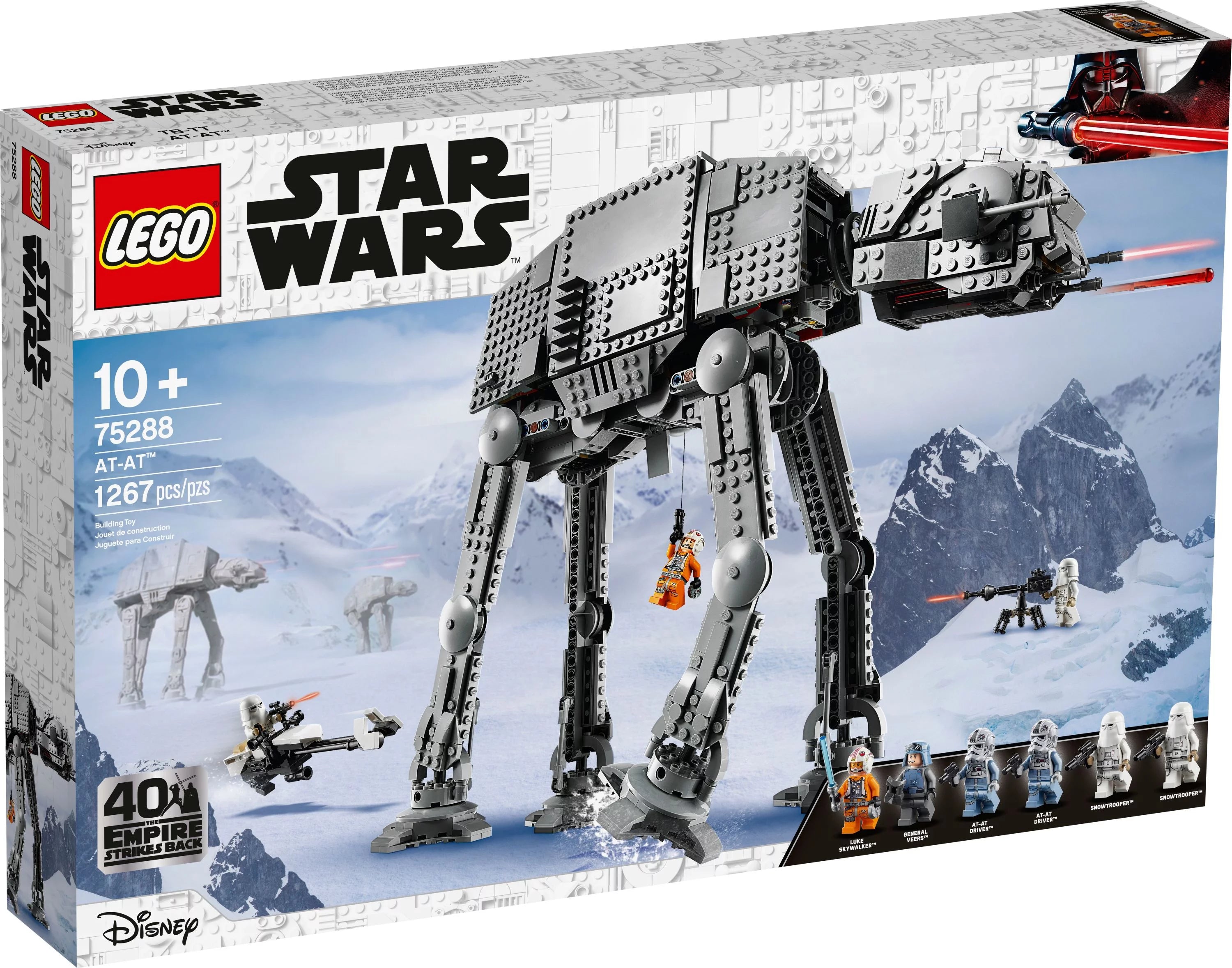 LEGO Star Wars AT-AT Walker 75288 Building Toy, 40th Anniversary Set Y514596