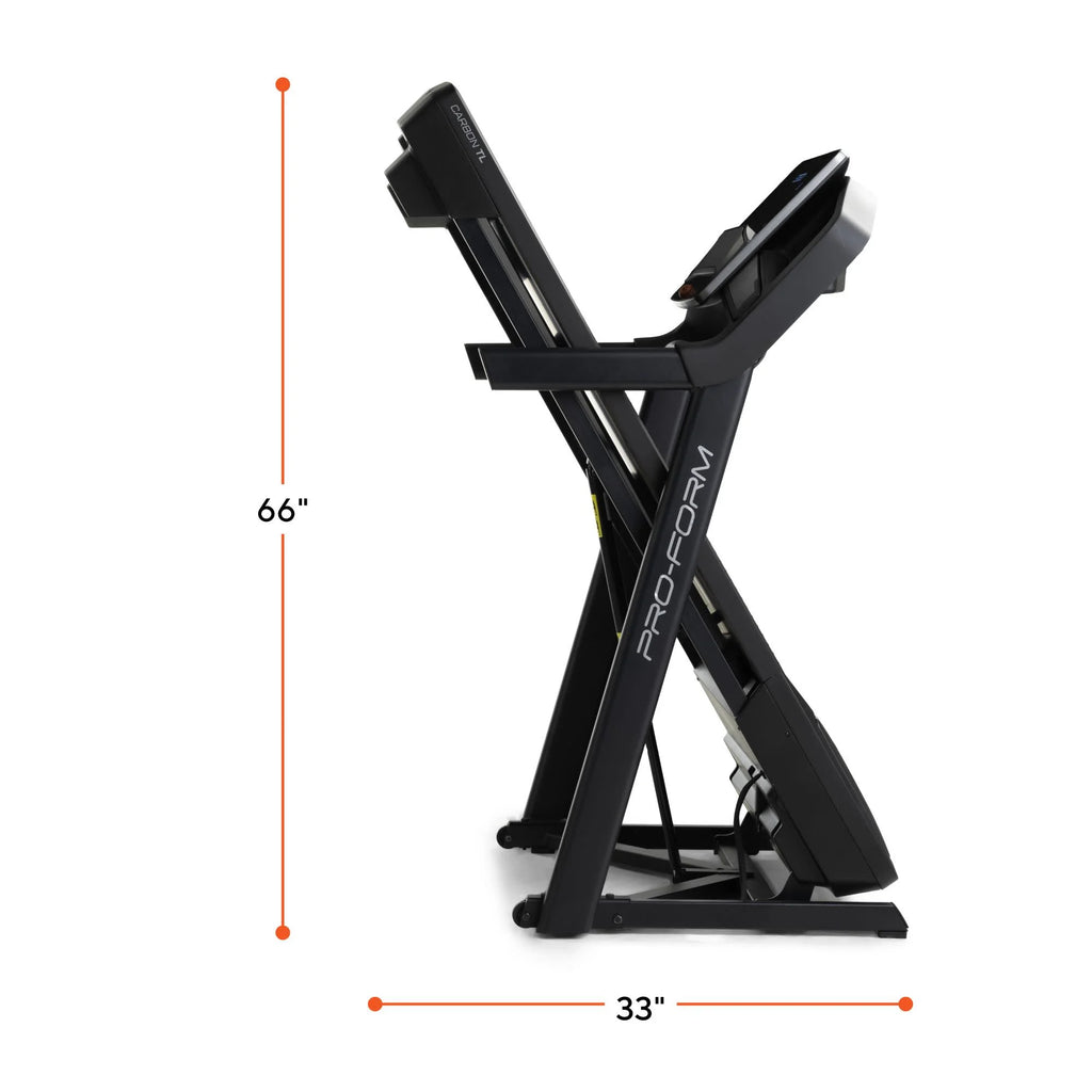 ProForm Carbon TL Treadmill with 5" Display and SpaceSaver Design Z6546