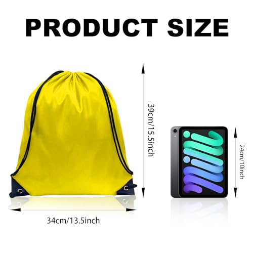 GoodtoU 40 Pack Drawstring Backpacks Waterproof Nylon Cinch Bags for School Gym N792